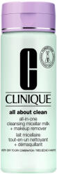 Clinique All-In-One Cleansing Micellar Milk + Makeup Remover 1, 2 Почистващо мляко дамски 200ml