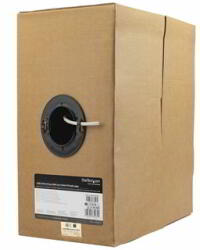 StarTech - Cat 6 Ethernet kábel - 1000 láb (304, 8 m) szürke - WIR6CMRGR (WIR6CMRGR)