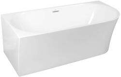 kielle Idolio - Cadă de baie pe colț, freestanding 170x80 cm, stânga, alb 1122453L0 (1122453L0)