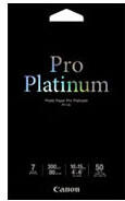 Canon fotópapír PT-101 PRO Platinum fotópapír - 10x15cm (4x6inch) - 300g/m2 - 50 lap - fényes (2768B014)