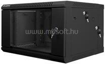 Lanberg 19" kétrészes fali rack szekrény 6U/600X600 lapraszerelt (szürke) (WF02-6606-10S) (WF02-6606-10S)