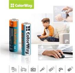 ColorWay AA alkáli elem, (40 darab) (CW-BALR06-40CB) (CW-BALR06-40CB)