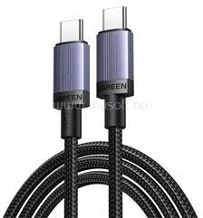 UGREEN L532 adatkábel Type-C - Type-C, 100cm, SÖTÉTSZÜRKE (UGREEN_65907) (UGREEN_65907)