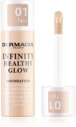 Dermacol Infinity Healthy Glow течен фон дьо тен SPF 10 цвят 01 Fair 20 гр