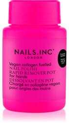 Nails Inc Nails Inc. Vegan Nail Polish Rapid Remover Pot dizolvant pentru oja fara acetona s vůní kokosu 50 ml
