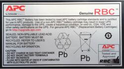 APC Replacement Battery Cartridge, VRLA battery, 7Ah, 24VDC, 2-year warranty (RBC48)