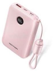 Vention FKAP0-C 10000mah, (rózsaszín, 22, 5W), powerbank (FKAP0-C) (FKAP0-C)