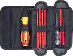 TOOLCRAFT Ellenőrző készlet Egyeneshornyú, Külső kerek hatlap (TX), Kereszthornyú Phillips, Kereszthornyú Pozidriv Elektronika- és (TO-6326253+TO-6899454+TO-82548)