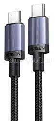 UGREEN L532 adatkábel Type-C - Type-C, 50cm, SÖTÉTSZÜRKE (UGREEN_65906) (UGREEN_65906)