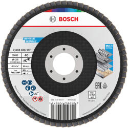Bosch X451 Legyezőtárcsa O125 T29 G40 (2608626137)