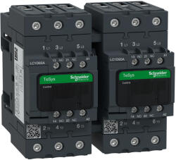 Schneider Electric TeSys D - LC2D65AL7 - 3 pólusú irányváltós mágneskapcsoló Everlink (AC3, 400V 65A) , tek. 200V AC 50/60Hz (LC2D65AL7)