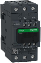 Schneider Electric TeSys D - LC1D65AM7 - 3pólusú Everlink mágneskapcsoló (AC3, 400V 65A) , tek. 220V AC 50/60Hz (LC1D65AM7)