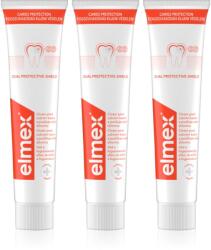 Elmex Caries Protection pasta de dinti protecție impotriva cariilor cu flor 3x75 ml - notino