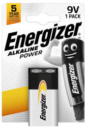 Energizer Power alkáli 9V elem B1 - 1db (ENE-EP9V) - megatool