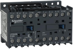 Schneider Electric TeSys K - LP2K0601BD - Irányváltó mágneskapcsoló 6A, 1 nyitó, DC, 2, 4 W (LP2K0601BD)