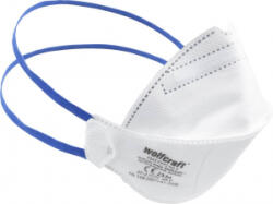 Wolfcraft Finom por ellen védő maszk szelep nélkül FFP2 D 2 db EN 149: 2001 + A1: 2009 (4945000) (4945000)