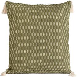 Eurofirany Monte rojtos párnahuzat Olívazöld 60x60 cm (HS405697)