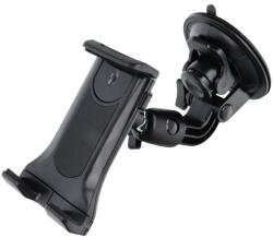Autós tartó szélvédőre/műszerfalra/fejtámlára (tabletek 7" - 10") fekete