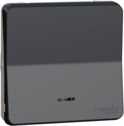 Schneider Electric Mureva Styl - MUR35127 -Egypólusú nyomó, jelzőfénnyel, antracitszürke (MUR35127)