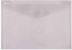 DONAU Dokumentum mappa, Donau, A4, kapcsos zár, műanyag, füstölt (RTCDN100651)