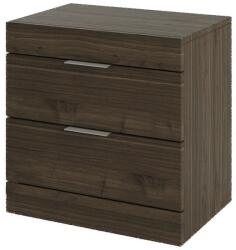 IRIM Chic Éjjeliszekrény, 50 x 33 x 49 cm, 2 fiók, Amiral diószín