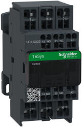 Schneider Electric TeSys D - LC1D323M7 - AC mágneskapcsoló, 15kW/32A (400V, AC3) , rugós csatlakozás, 1Z+1NY (LC1D323M7)