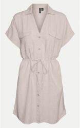 VERO MODA női nyári ruha, 10323027, Len/Viszkóz, Szürke, M (0000304786877_M)