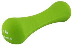 HMS neoprén borítású öntöttvas súlyzó 1, 0 kg (17-6-132)