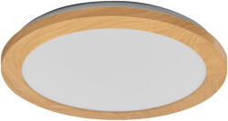 OSRAM Orbis Disc szabályozható fürdőszobai mennyezeti LED lámpa, fa hatású, 30 cm (4099854446856)