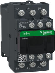 Schneider Electric TeSys D - LC1D326BD - Mágneskapcsoló, 32A, 24VDC, sarus (LC1D326BD)