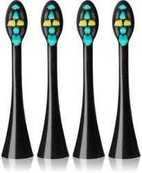 Concept Perfect Smile 3D Daily Clean tartalék kefék szónikus fogkefékhez Black 4 db