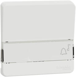Schneider Electric Mureva Styl - MUR39203 - Billentyű, jelzőfényes cimketartóval, polárfehér (MUR39203)
