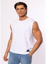 Heavy Tools BUSTO WHITE S férfi ujjatlan felső (T18007S2502.S)