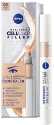 Nivea Cellular 3in1 Eye Concealer Hidratáló korrektor, a szemkörnyékre, sötét árnyalatú, 4 ml