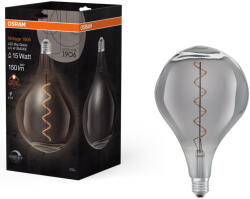 OSRAM E27 LED 4, 5W, 150 lm, 1700 K, candlelight, dimmelhető, füstszínű üveg-15 W izzó helyett - Vintage 1906 DIM Classic A Smoke filament (4058075760998)