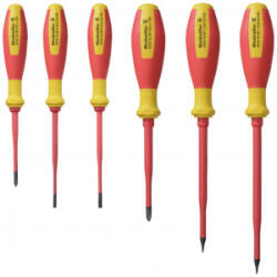 Weidmüller SDI SET SLIM S3.5-6.5/PZ1/2 Csavarhúzó készlet VDE Egyeneshornyú, Kereszthornyú Pozidriv (2749590000) (2749590000)