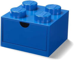Room Copenhagen LEGO Desk Drawer 4 , storage box (blue, knobs) (40201731)