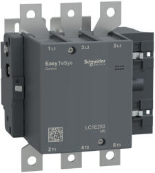 Schneider Electric Easypact TVS - LC1E250M5 - 3P mágneskapcsoló 132KW 400V AC3 220V (LC1E250M5)
