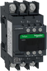 Schneider Electric TeSys D - LC1D65A6K7 - 3pólusú mágneskapcsoló sarus (AC3, 400V 65A) , tek. 100V AC 50/60Hz (LC1D65A6K7)