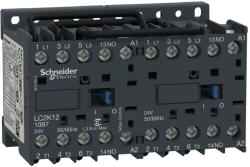 Schneider Electric TeSys K - LC2K1210P7 - Irányváltó mágneskapcsoló 12A, 1 záró, AC, 50/60 Hz (LC2K1210P7)
