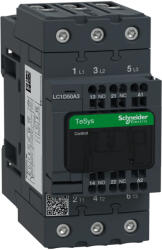 Schneider Electric TeSys D - LC1D50A3P7 - 3pólusú Everlink mágneskapcsoló (AC3, 400V 50A) rugós vezérlő sorkapoccsal 230V AC 50/60Hz (LC1D50A3P7)