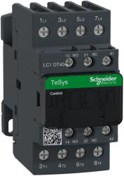 Schneider Electric TeSys D - LC1DT40B7 - AC mágneskapcsoló, 40A (AC1) , csavaros csatlakozású, 4Z pólus (LC1DT40B7)
