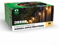 DekorTrend Aurora Apple fényfüzér, 10 égő, Kül- és beltéri (KDK_501)