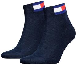 Tommy Hilfiger Tommy Hilfiger, Uniszex rövid szárú zokni szett logóval - 1 pár, Tengerészkék, 35-38 (701228223-002-35-38)