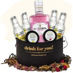  Drink For You Historia Pink Ajándékcsomag díszdobozban - bareszkozok