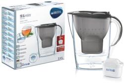 BRITA Marella 2, 4 l SZETT grafitszürke vízszűrő kancsó 3 db szűrőbetéttel