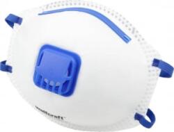 Wolfcraft Finom por ellen védő maszk szeleppel FFP2 D 15 db EN 149: 2001 + A1: 2009 (4948000) (4948000)