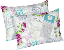 Alcam 2 db Rózsa párna készlet, Alcam steppelt mikroszálas, 50x70 cm, tarka