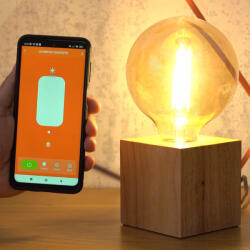 OSRAM Smart+ WIFI Globe124 filament LED E27, 6W, 680lm, 2500K, Gold (4058075609693)