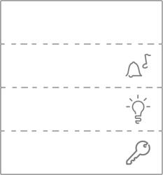 Schneider Electric Mureva Styl - MUR34004 - Címkeszett, billentyűkhöz, 4 féle (MUR34004)